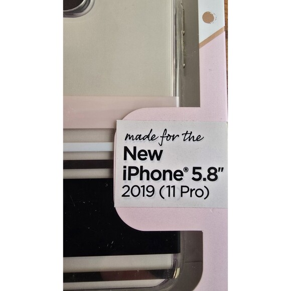 Apple iPhone 11 PRO 5.8" 2019 Protective Phone Case TRANSPARENT, FELLOWES, NEW - Picture 2 of 5
